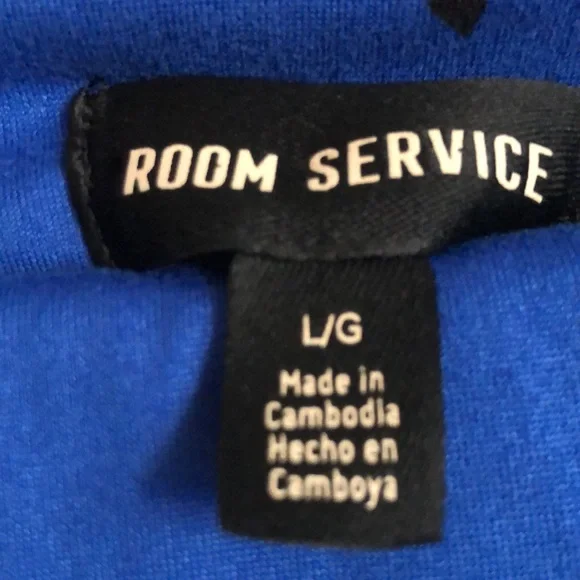 Room service zebra pj set EUC - top L bottom M - Picture 7 of 10